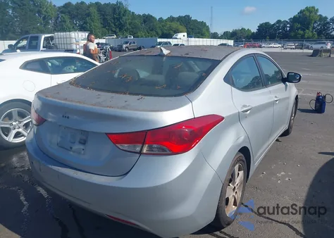2011 Hyundai Elantra Gls z USA, uszkodzony, nr VIN 5NPDH4AE2BH000938